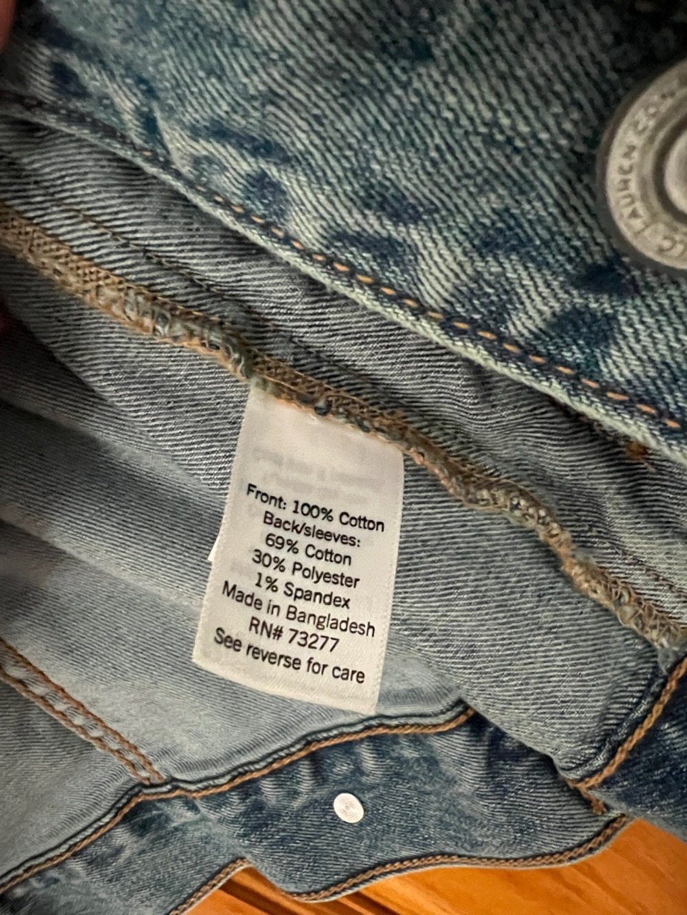 Lauren Conrad denim Jacket - Picture 4 of 5